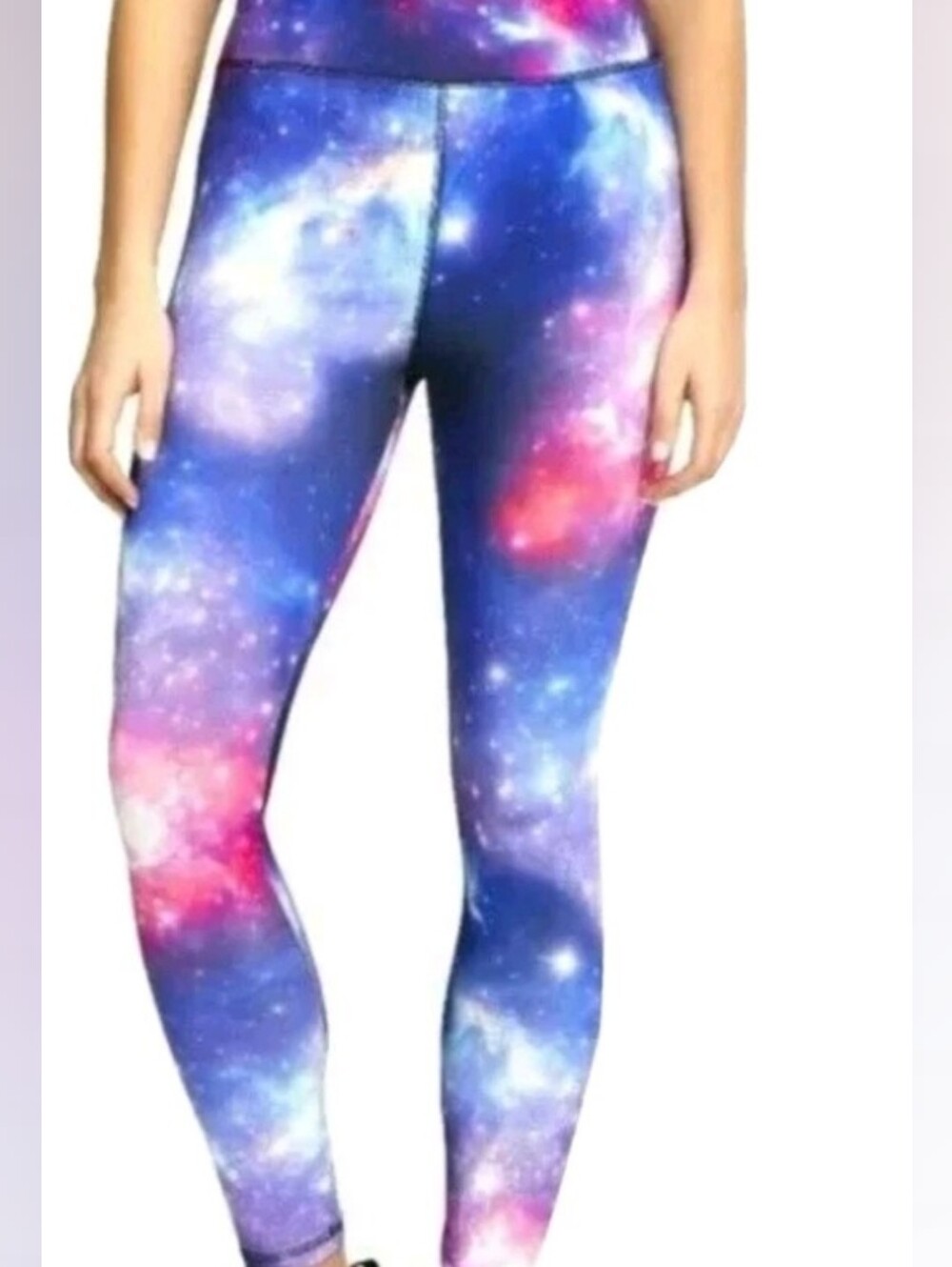 Zone Pro Gym Yoga Pants Leggings XXL  Whimsigoth Planets Stars Workout Gym